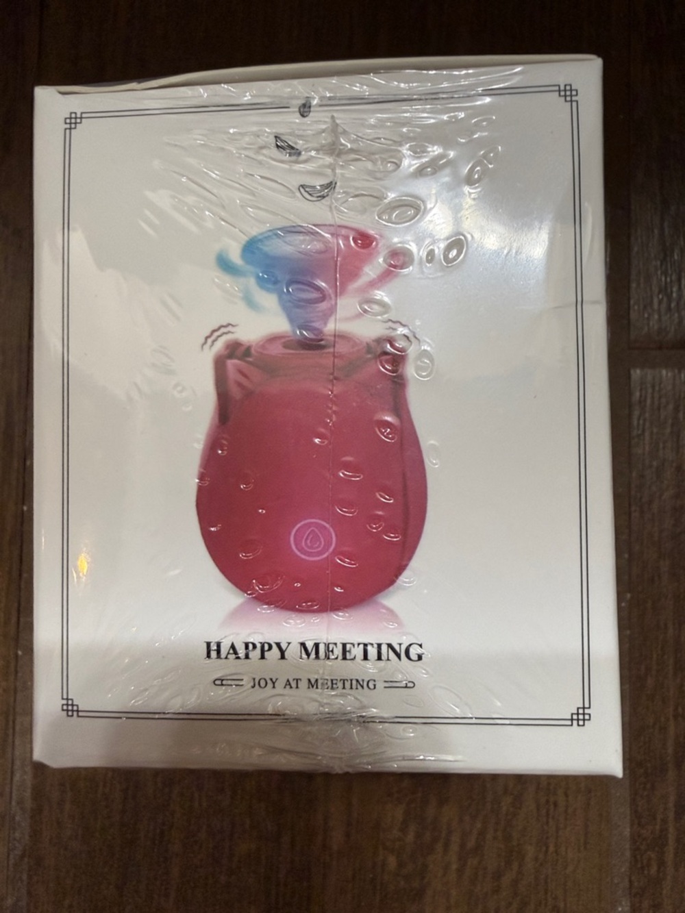 NEW IN UNOPENED BOX Rose Shape Mini Massager. "Beautiful meeting It's a reunion"